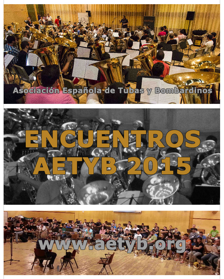 Encuentros AETYB 2015 cartel