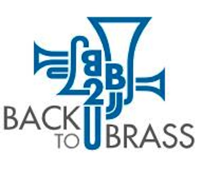 Logo back to brass