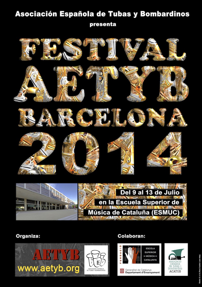 cartel Festival AETYB 2014 Barcelona internet